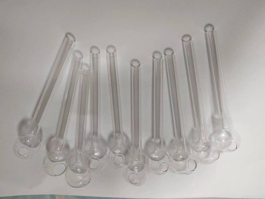 10pcs 4inch Clear Glass Pipe , Weed Pipes